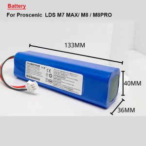 Battery For Proscenic LDS M7 MAX/ M8 / M8PRO