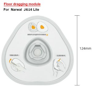 Floor dragging module For Narwal J4 /J4 Lite