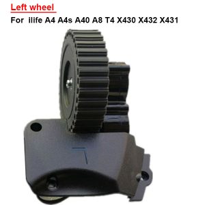 Black Left wheel For ilife A4 A4s A40 A8 T4 X430 X432 X431