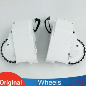 Original white Wheels (L+R) For Kyvol Cybovac S31 /E31 /E30