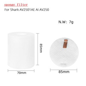 sponge filter For Shark AV2501AE AI AV2502