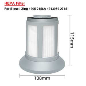 HEPA Filter For Bissell Zing 1665 2156 Powerforce 1665 1613056
